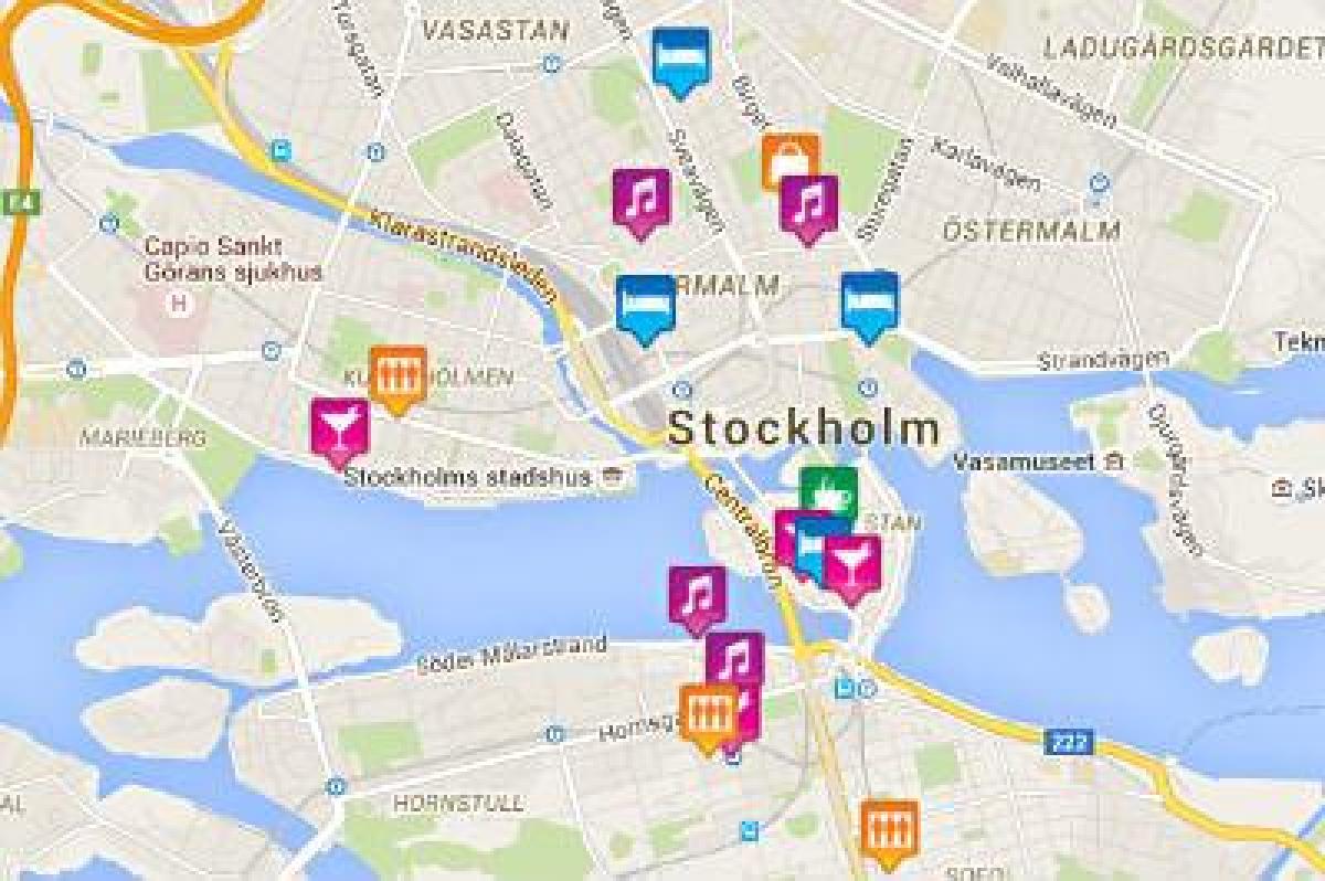 karte geju Stokholmas karte
