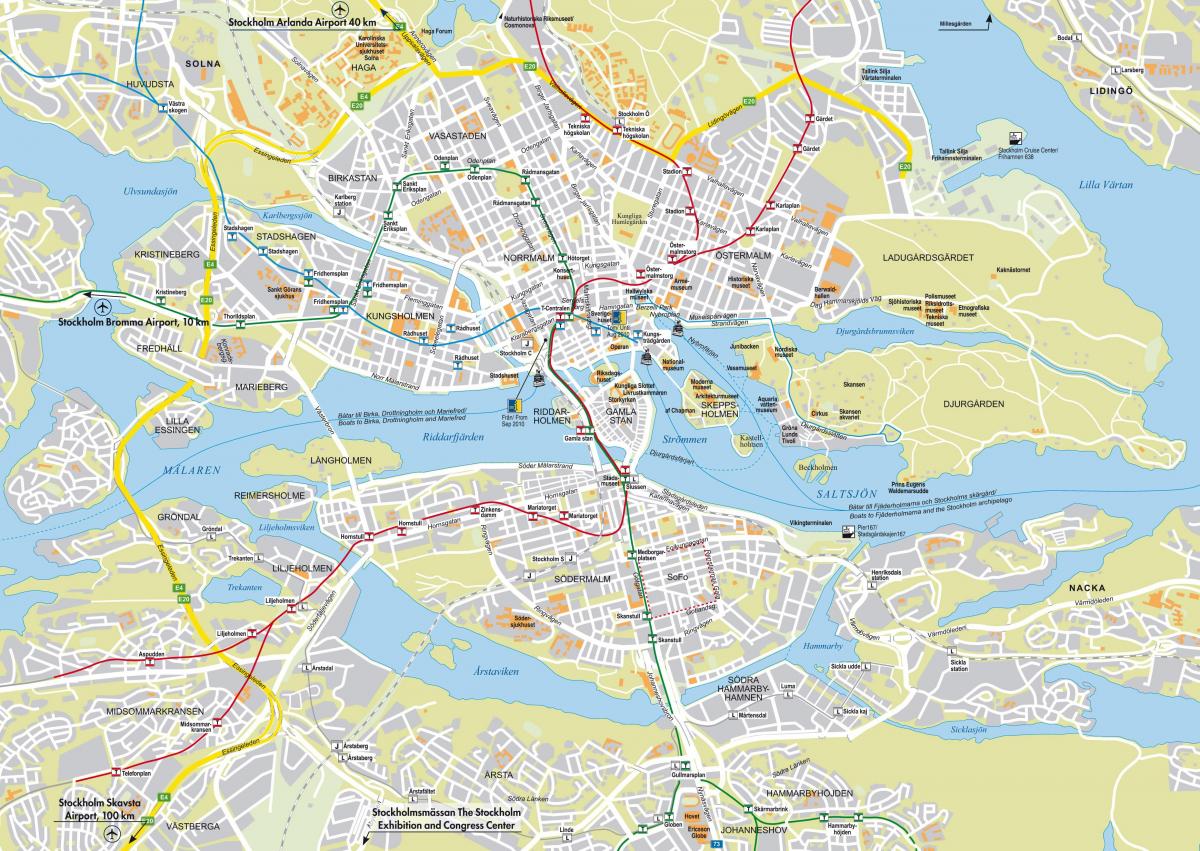 karte Stokholmas iela