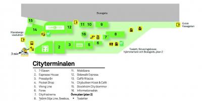 Arlanda express maršruta karte
