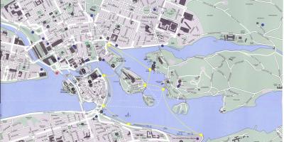 Karte Stokholmas centrs