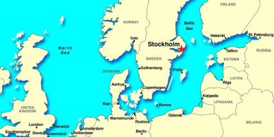 Stokholmas karte eiropā